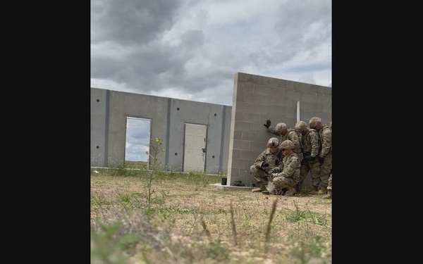 Fire in the hole! Idaho combat engineers practice explosive breaching