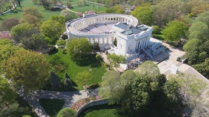 Aerial Footage of Arlington National Cemetery