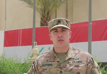 Philadelphia Phillies MLB Shout Out Staff Sgt. Hufford