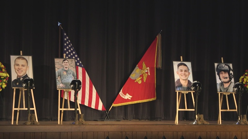 VMM-261 Marines deliver eulogies honoring fallen Marines