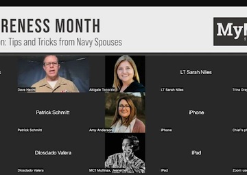 PCS Awareness Month - Zoom Help Session: Tips and Tricks from Navy Spouses