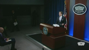  Pentagon Press Secretary Holds Briefing 