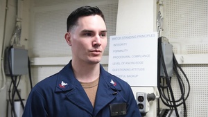 MCPON Visits Truman