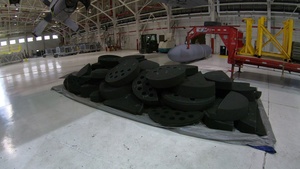 C-130 Prepares for Static Display