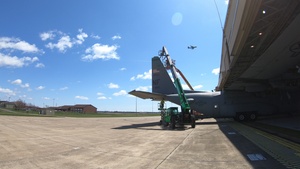 C-130 Prepares for Static Display