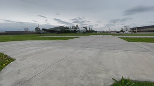 C-130 Prepares for Static Display