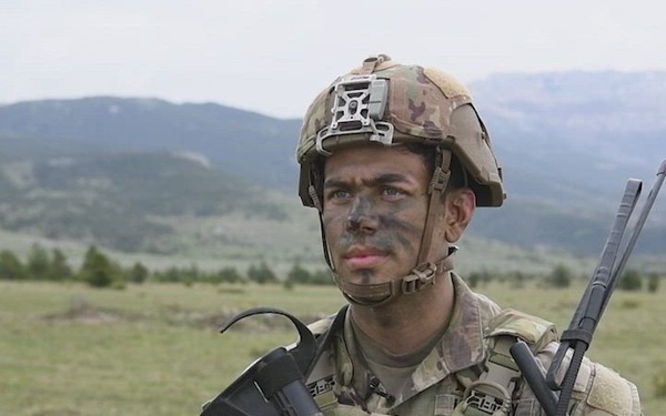 173rd Conducts Platoon Exercise in Croatia
