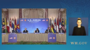 Vice President Harris Hosts a Working Lunch with the Leaders of ASEAN Countries