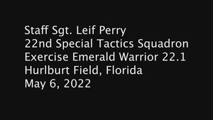 U.S. Air Force Airmen attend exercise Emerald Warrior 22.1