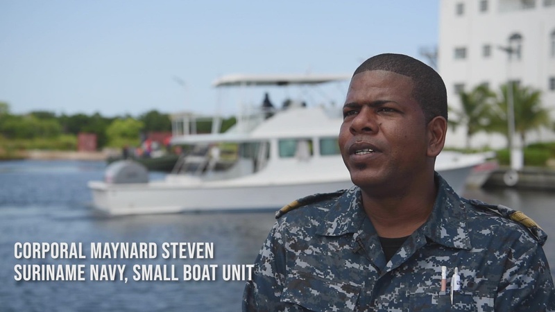 Suriname navy Corporal Maynard Steven Tradewinds 2022 Interview