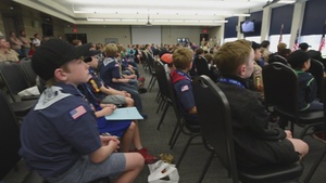 Scout Day At The 128th Air Refueling Wing