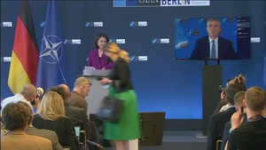 Joint press conference by the NATO Secretary General (remote from Brussels) and the Minister of Foreign Affairs of Germany (opening remarks)