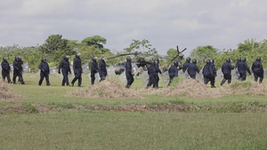 Belmopan Police Academy Petrol Bomb Training