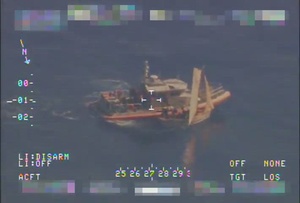 Interdiction of 18 Cuban Migrants, second clip- May 6, 2022