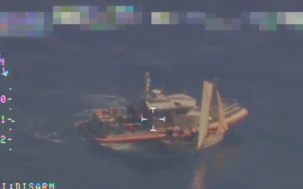 Interdiction of 18 Cuban Migrants, second clip- May 6, 2022