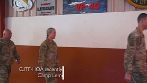CJTF-HOA Change of Command