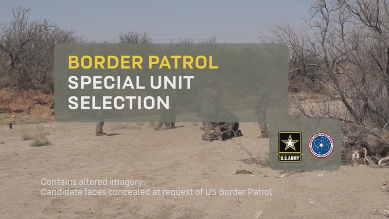 Border Patrol Special Unit selection