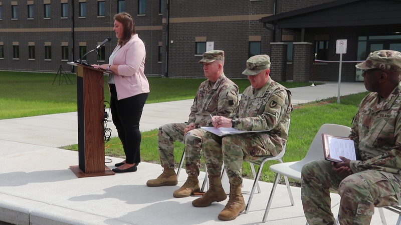 Fort McCoy holds special ribbon-cutting ceremony to open new barracks, Part II