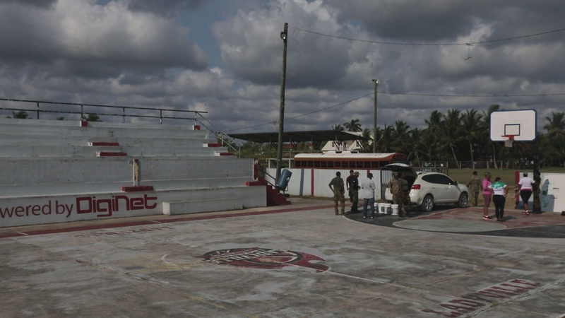 Belize Defense Force supports local community during Tradewinds 2022