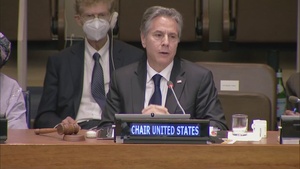 Secretary of State Antony J. Blinken participates in a Food Security Ministerial