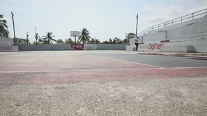 Belizean Defence Force Supports Community Clean-up