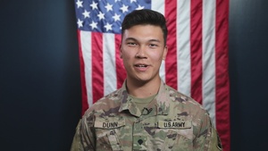 Spc. Anthony Dunn Father's Day Shoutout