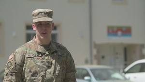 BROLL Soldier finds confidence through acting