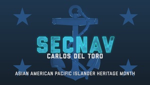 SECNAV Del Toro 2022 Asian American Pacific Islander Heritage Month Message
