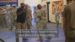 23rd SFS trains in Krav Maga
