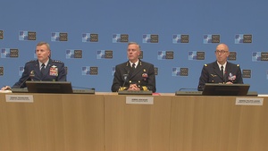 Joint press conference by the Chair of the Military Committee, the Supreme Allied Commander Europe and the Supreme Commander Transformation (Q&A)