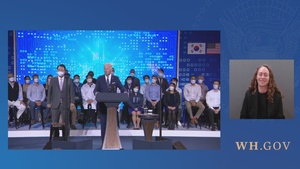 President Biden and President Yoon Suk Yeol of the Republic of Korea Deliver Remarks