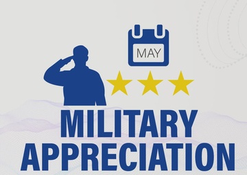 Military Appreciation Month Promotional