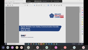 Safety Communication Bundle 26 April, 2022 Office Hours