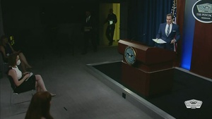 Pentagon Press Secretary Holds Briefing