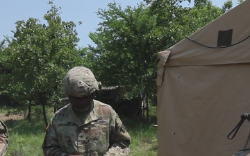 Arkansas National Guard Land Component Commander visits 142nd FAB