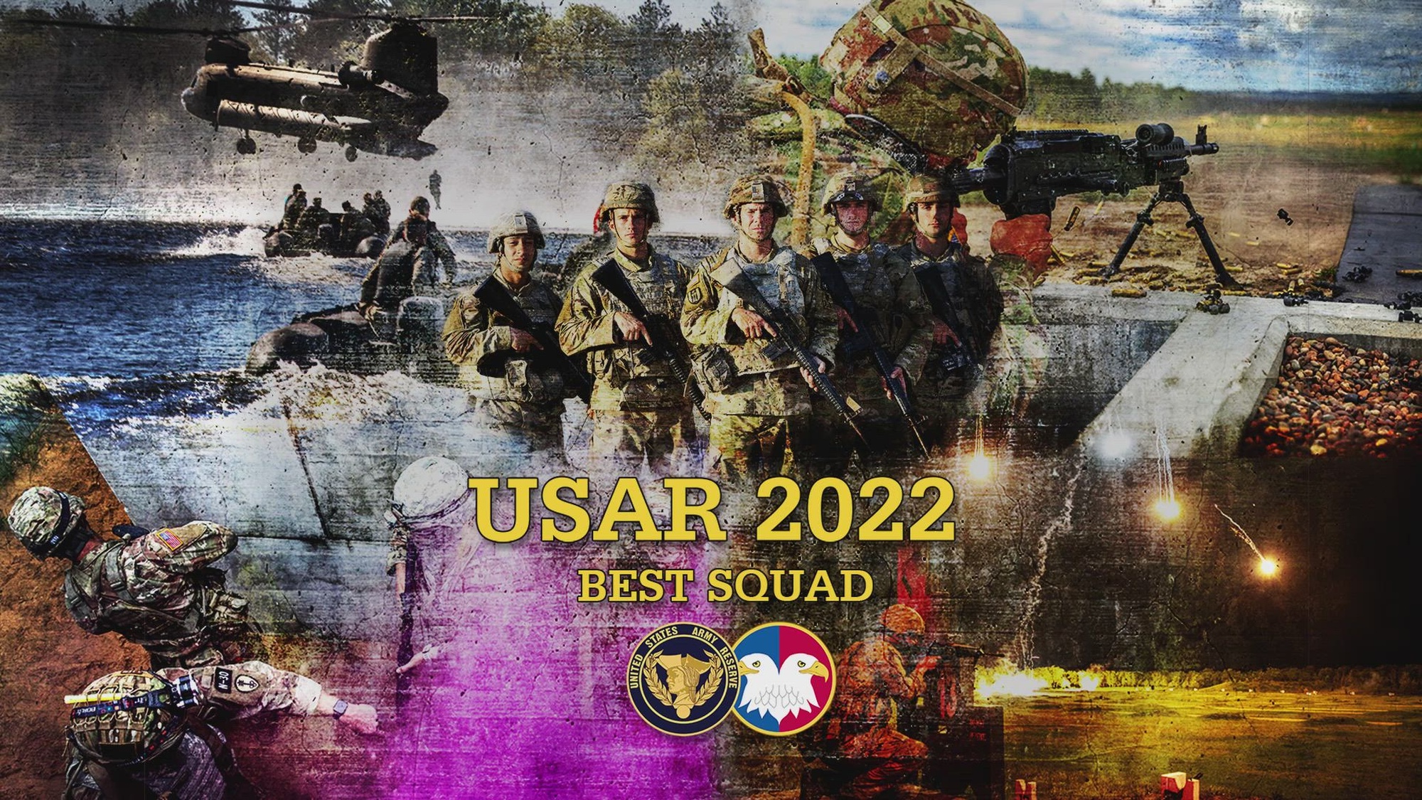 Approximately 40 Soldiers from across the nation traveled to Fort McCoy, Wisconsin, to compete in the 2022 U.S. Best Squad Competition from May 14-21, 2022. The 2022 BSC is an annual competition that brings together the best Soldiers and squads from across the U.S. Army Reserve to earn the title of "Best Warrior" and "Best Squad" among their peers. Competitors are evaluated on their individual and collective ability to adapt to and overcome challenging scenarios and battle-focused events that test their technical and tactical abilities under stress and extreme fatigue.