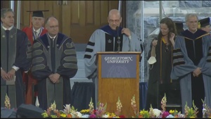 Secretary Blinken delivers remarks at Georgetown University’s commencement ceremony
