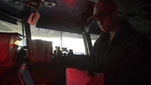 USS Harry S. Truman's Quartermasters Conduct Daily Operations