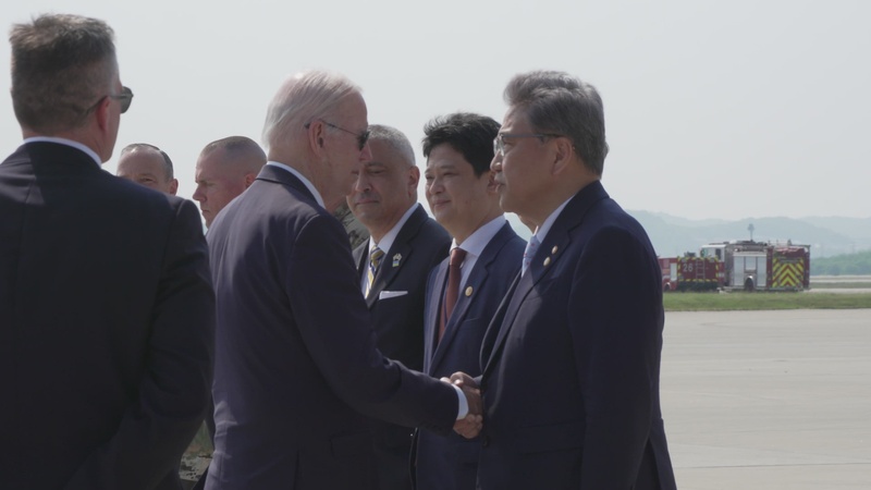 President Joe Biden departs South Korea