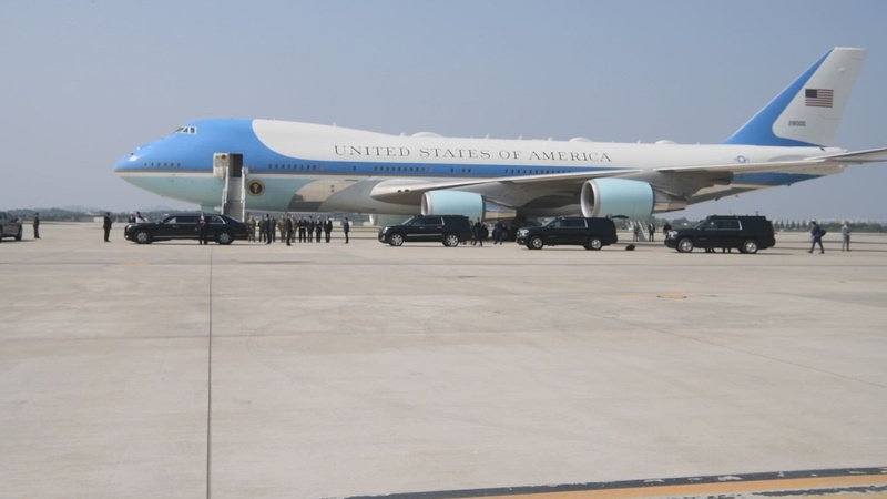 President Biden Leaves South Korea