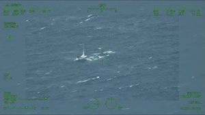 Coast Guard rescues 2 from disabled sailing vessel 43 miles off North Island, Louisiana