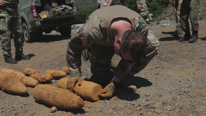 702nd EOD disposes of dangerous UXO in Kosovo