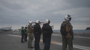 USS Harry S. Truman Conducts Flight Operations During 2021-2022 Deployment