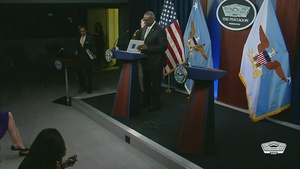 Defense Department Leaders Hold Briefing