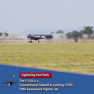 F-35A Variant Lightning Fast Facts