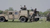 Screaming Eagles put firepower on display