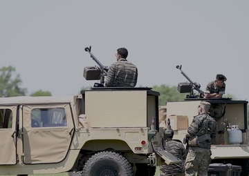 Screaming Eagles put firepower on display