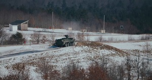Fuel Cell Powered Trackless Moving Target Vehicle live-fire demo