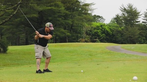 Week of the eagles golf tournament b roll
