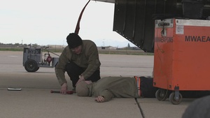 366th Fighter Wing Airmen simulate injury - Raging Gunfighter 22-2